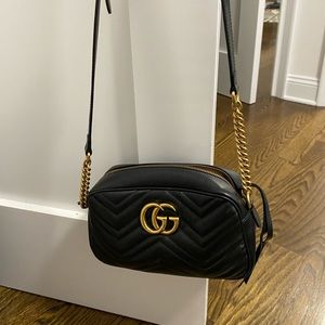 Gucci Marmont small matelasse shoulder bag